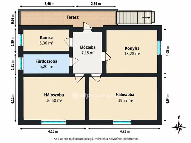Eladó ház Pétervására 67 nm