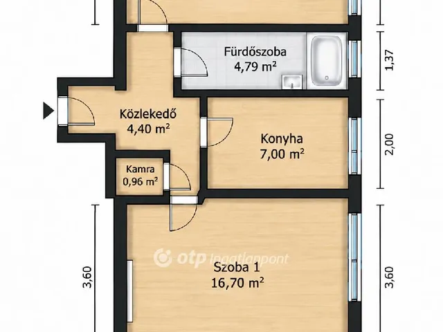 Eladó lakás Eger 49 nm