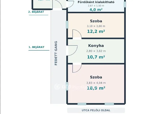 Eladó ház Verpelét 63 nm