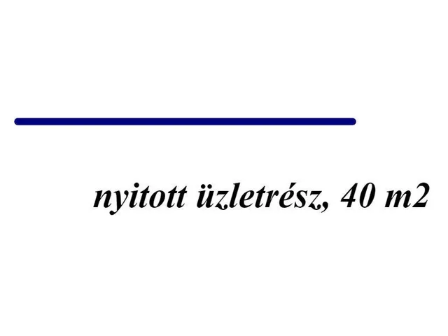 Kiadó kereskedelmi és ipari ingatlan Veszprém, x 40 nm