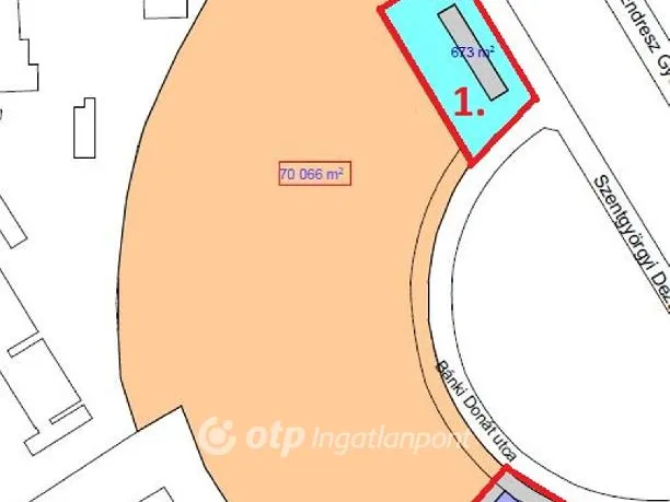 Eladó kereskedelmi és ipari ingatlan Veszprém 89425 nm