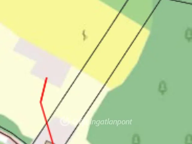Eladó telek Pécsely 1532 nm