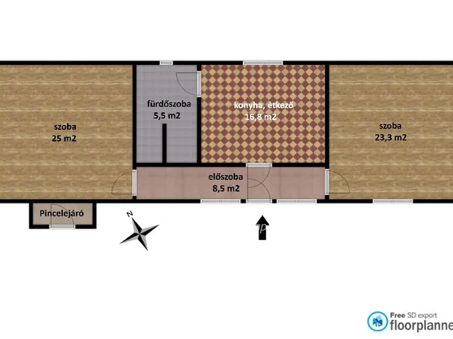 Eladó ház Nagyvázsony 79 nm