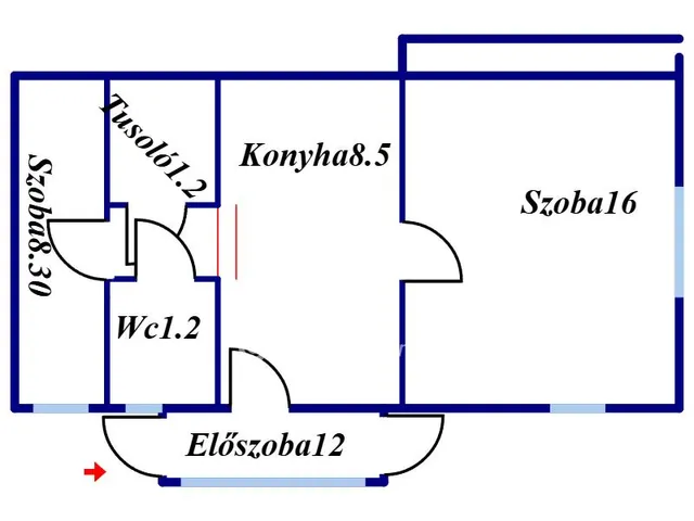 Eladó ház Kajászó 50 nm