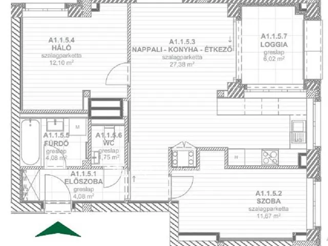Eladó lakás Budapest XII. kerület, Virányos 64 nm