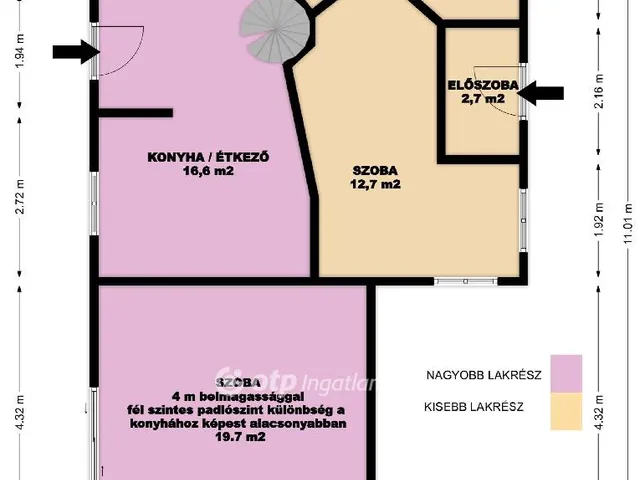 Eladó kereskedelmi és ipari ingatlan Budapest XXII. kerület 417 nm