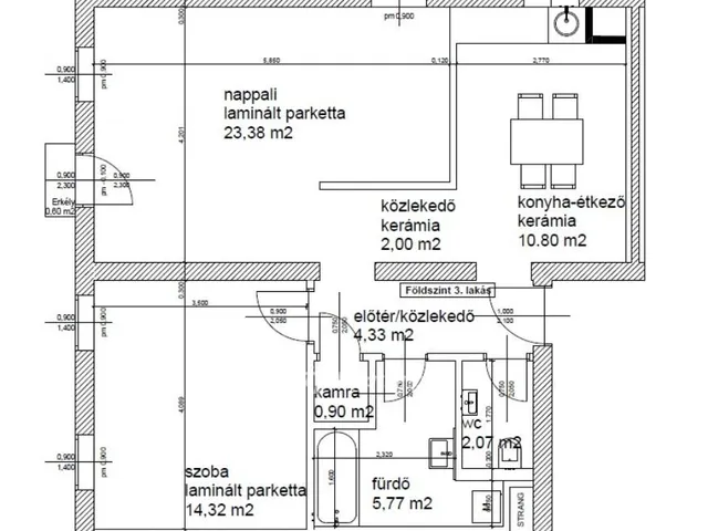 Eladó lakás Bicske 64 nm