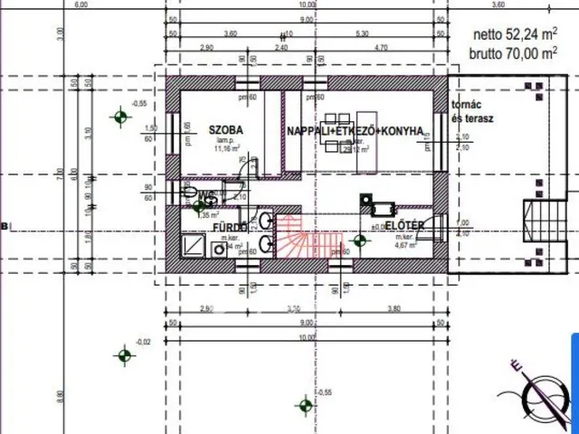 Eladó telek Martonvásár 1160 nm