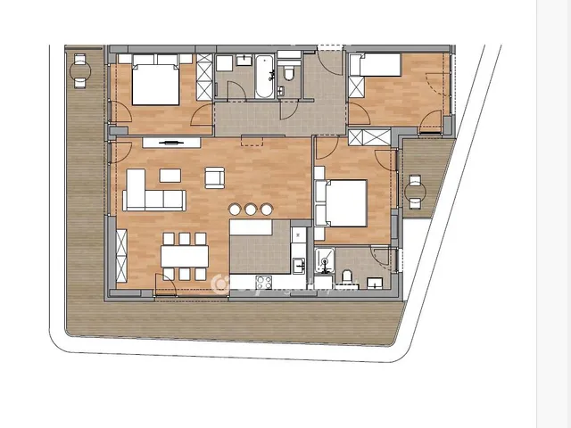 Eladó lakás Budapest XI. kerület, Albertfalva 116 nm