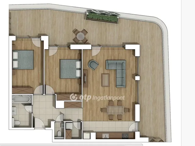 Eladó lakás Budapest XI. kerület, Albertfalva 117 nm