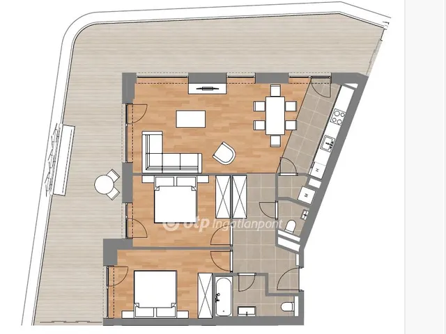 Eladó lakás Budapest XI. kerület, Albertfalva 104 nm