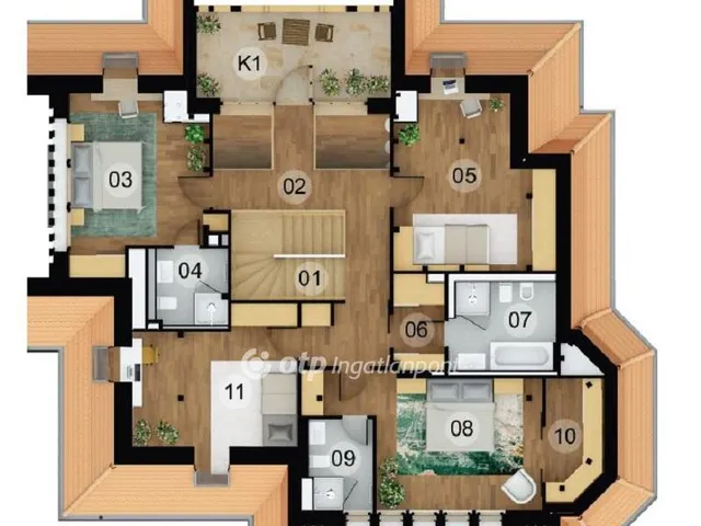 Eladó ház Budapest XII. kerület, Virányos 270 nm