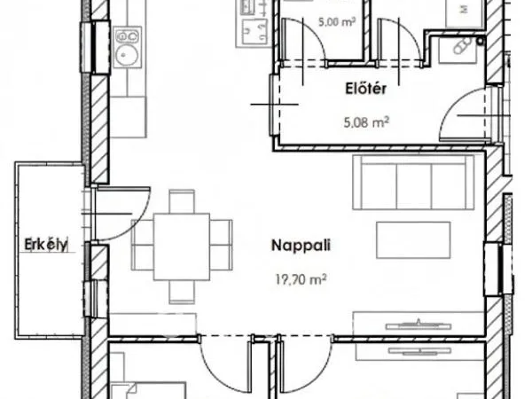 Eladó lakás Érd 64 nm