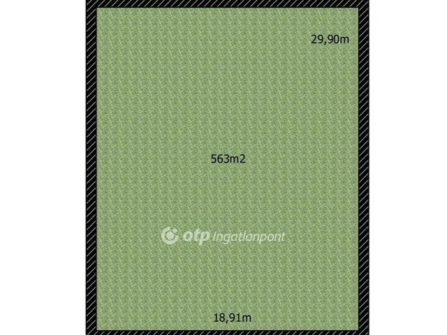 Eladó telek Ráckeresztúr 563 nm