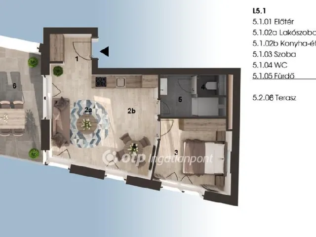 Eladó lakás Budapest VIII. kerület 40 nm