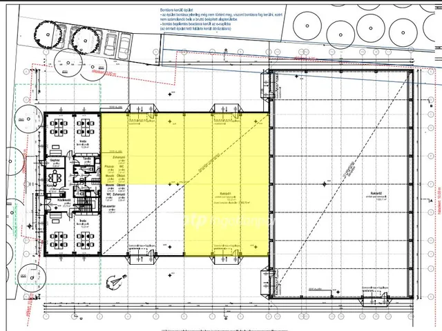 Kiadó kereskedelmi és ipari ingatlan Göd 563 nm