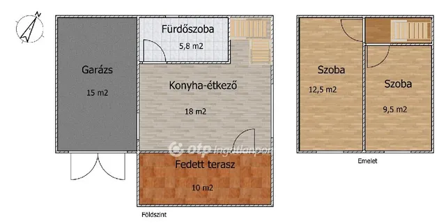 Eladó üdülő és hétvégi ház Kiskunlacháza, Dunához közel 46 nm