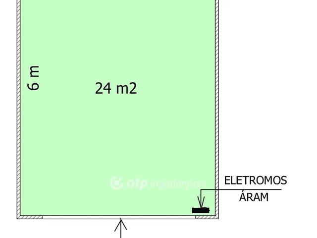 Kiadó garázs Dunaharaszti 24 nm