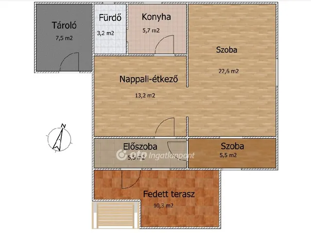 Eladó ház Dömsöd 58 nm