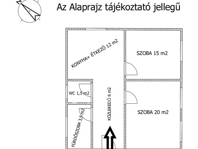 Eladó lakás Budapest IX. kerület, Külső Ferencváros 58 nm