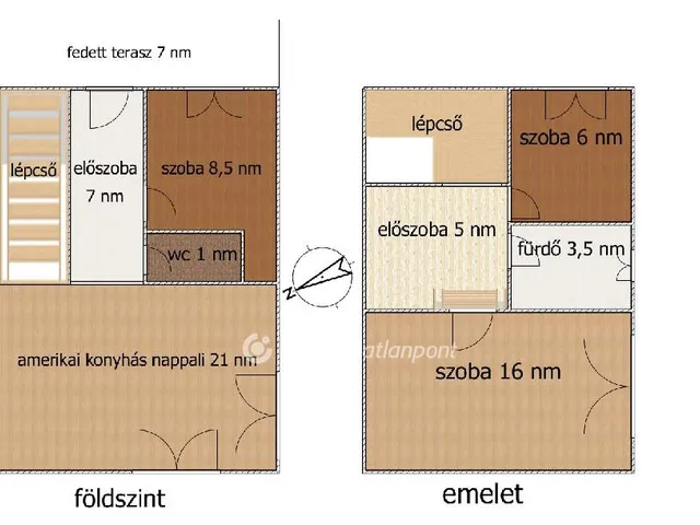 Eladó ház Budapest XXII. kerület, Budafok 68 nm