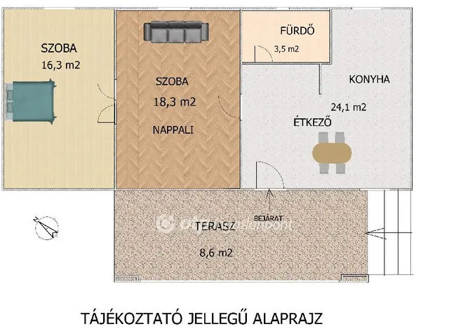 Eladó ház Taksony, Központban 65 nm