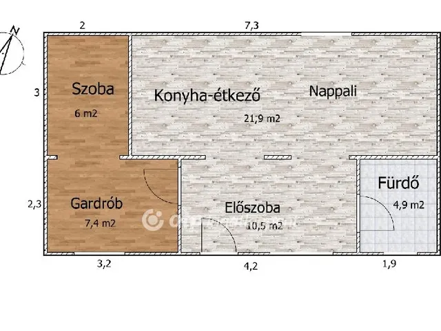Eladó ház Tass, Központhoz közel 55 nm