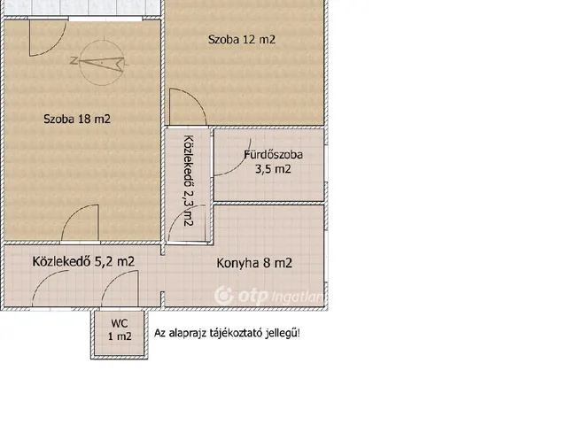 Eladó lakás Szigetszentmiklós 55 nm