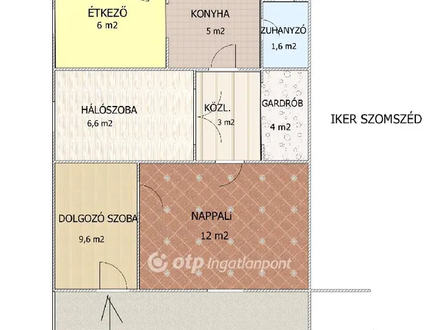 Eladó nyaraló Siófok 62 nm
