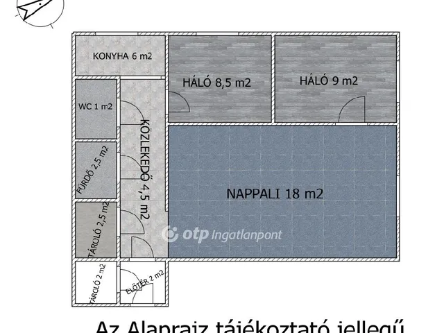 Eladó lakás Budapest XV. kerület 52 nm