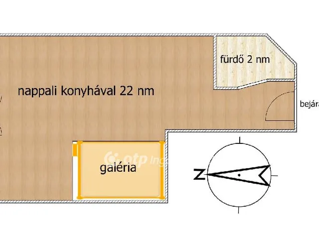 Eladó lakás Budapest XXI. kerület 24 nm