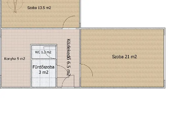 Eladó lakás Budapest XXI. kerület 55 nm