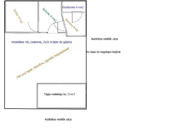 Eladó ház Dömsöd 35 nm