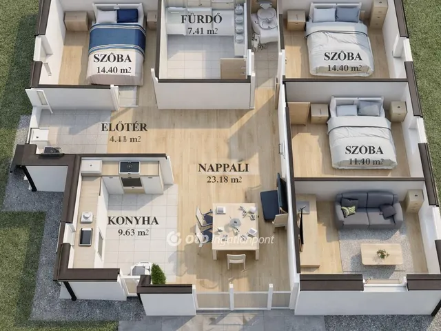 Eladó ház Áporka 116 nm