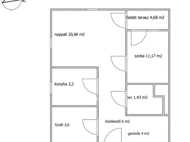 Eladó lakás Dunaharaszti 48 nm