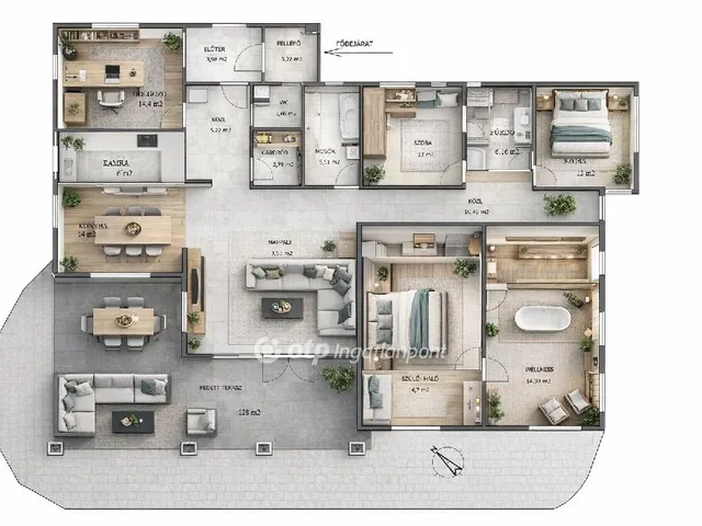 Eladó ház Délegyháza 186 nm