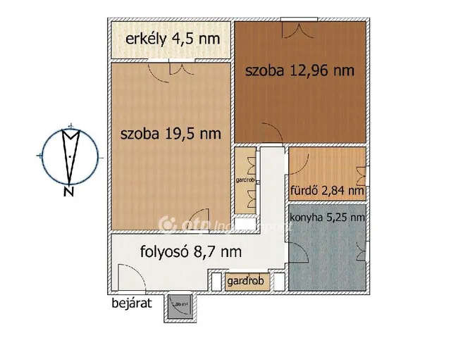 Eladó lakás Budapest XX. kerület 53 nm