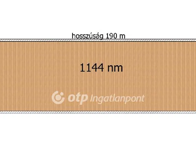 Eladó telek Szigetszentmiklós 1144 nm