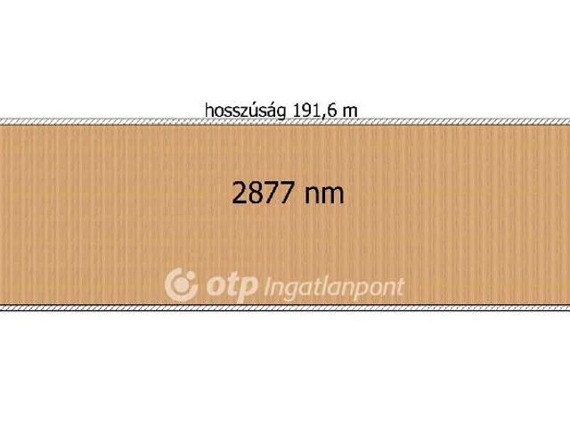 Eladó telek Szigetszentmiklós 2877 nm