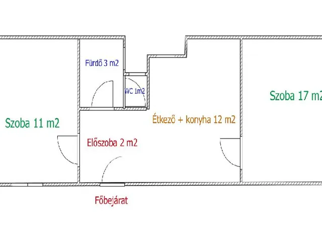 Eladó lakás Budapest VI. kerület 46 nm