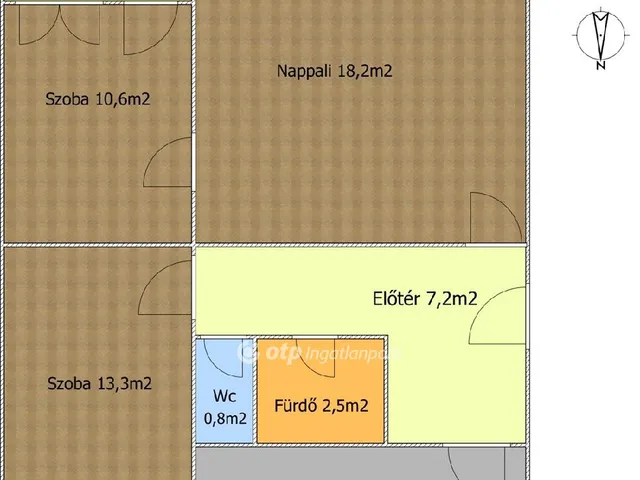 Eladó lakás Budapest XXI. kerület, Szabótelep 61 nm
