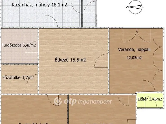 Eladó ház Kiskunlacháza 70 nm