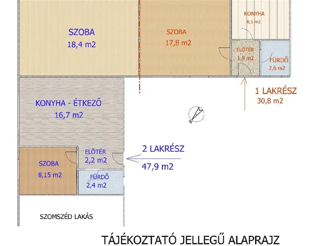 Eladó ház Dunaharaszti 78 nm