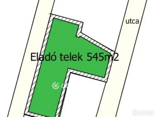 Eladó telek Szigetszentmárton 545 nm