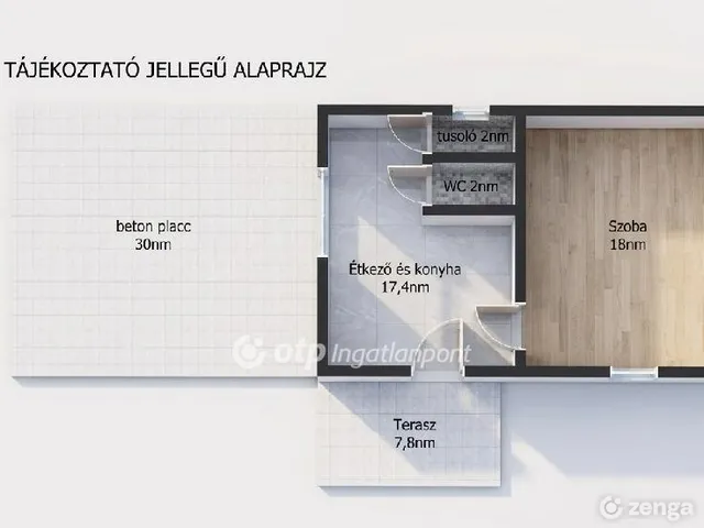 Eladó ház Kiskunlacháza 36 nm