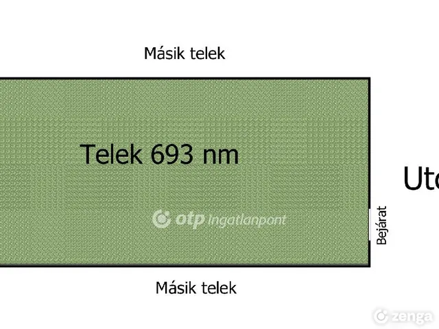 Eladó telek Budapest XXIII. kerület 693 nm