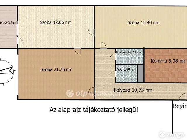 Eladó lakás Budapest X. kerület 68 nm