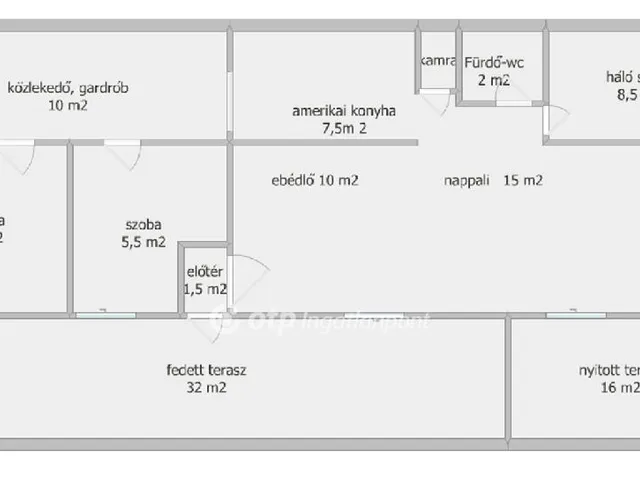 Eladó üdülő és hétvégi ház Fadd, Vízpart 68 nm