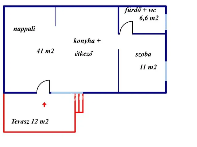 Eladó ház Vaskút 58 nm