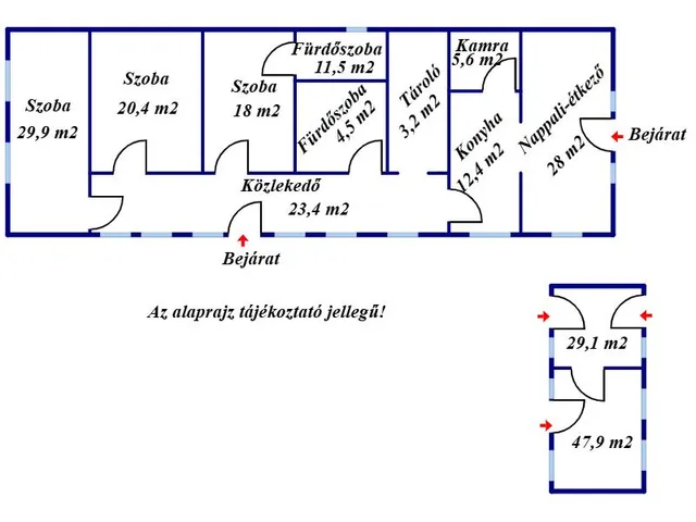 Eladó ház Dávod, Faluközpont 234 nm